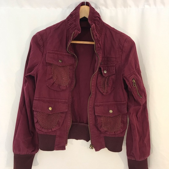 Mango Jackets & Blazers - Vintage Y2K Mango Bomber Jacket
